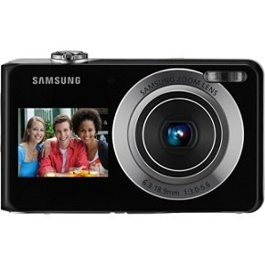 Samsung Dual View 12.2MP Digital Camera - Silver (TL205)