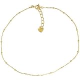 Solid 14KT Yellow Gold Ball Chain Adjustable Length Ankle Bracelet 3138mHMwE0L. SL160 Solid 14KT Yellow Gold Ball Chain Adjustable Length Ankle Bracelet