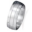 Polished and Brushed Stainless Steel Band