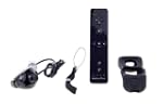 Negro Nintendo Wii mando Motion Plus...