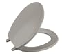 KOHLER K-4658-58 Brevia Round-Front Toilet Seat, Thunder Grey
