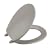 KOHLER K-4658-58 Brevia Round-Front Toilet Seat, Thunder Grey