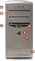 2004 Cust Gateway E-series Mid Tower 6/7BAY Anti-theft Cable Lock