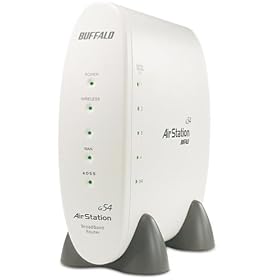 Buffalo Technology WBR2G54 Wireless, Airstation 54Mbps Wireless Cable/Dsl Router