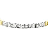 14K Two-Tone Gold Diamond Bracelet -- .50 Ct. I2-I3 J/K