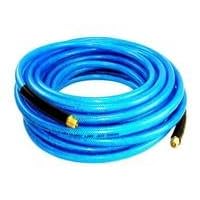 IronFlex Industrial Braided 50' x 1/4" Air Hose - 700 PSI Burst - Super Lightweight - Cold-Weather Flex
