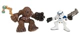 Star Wars Episode 3 Junior Figure 2 Pack Chewbacca & Clone Trooper