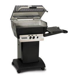 Broilmaster H3-PK2N Deluxe Gas Grill Package 2, In-Ground Post, Natural