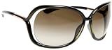 Tom Ford Women's 0076 Raquel Black To Olive Green Gradient Frame/Olive Green Gradient Lens Plastic Sunglasses