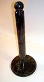Upright Paper Towel Holder-green marble