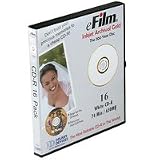eFilm Archival Gold Inkjet-Printable CD-R - 16 Pack w/ 3-ring Binder