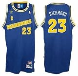 Mitch Richmond Golden State Warriors #23 Retro Swingman Adidas NBA Basketball Jersey (Blue)