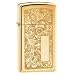 Zippo Feuerzeug Venetian Brass Slim