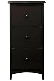 Hawthorne Letter legal File Three-drawer Distressed Blck