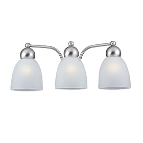 Sea Gull Lighting 44036-962 Metropolis Collection Three-Light Wall Sconce, Brushed Nickel... by Sea Gull Lighting