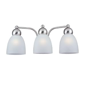 Sea Gull Lighting 44036-962 Metropolis Collection Three-Light Wall Sconce, Brushed Nickel... by Sea Gull Lighting