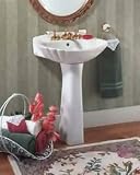 Pedestal Sinks White Vitreous Pedestal Sink