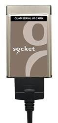 Socket Communications Ruggedized Quad Serial I/o Pccard With Four 16550 Uart