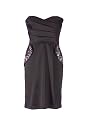 APART Damen Kleid/ Mini, Elegantes Kleid mit abnehmbaren und verstellbare Trägern
