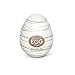 Tenga EGG Silky Brown Size: 53x53x70mm Silicone Based Sexual Lubricants