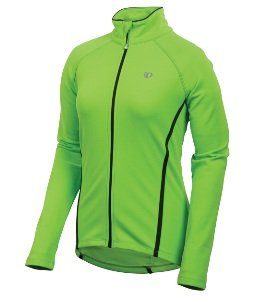 Pearl Izumi Womens Select Thermal Jersey,Green Flash,X-Large