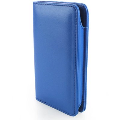 Childrens Toyshop  Electronics : IPOD TOUCH BLUE WALLET CASE