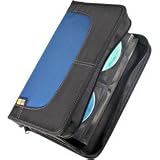 Case Logic CDW 64 - Wallet for CD/DVD discs - 64 discs - nylon - black