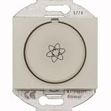 Merten 577829 Einbau-Memory-ET-Superdimmer f&uuml;r kapazitive Last, 20-280 W, lichtgrau