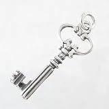 Key Pendant or Charm in Sterling Silver, #8709