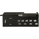 Woods Wire 0416518811 9-Outlet Surge Protector Power Strip with 6-Foot Cord, 3000 Joules of Protection