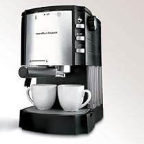 Hamilton Beach 40729 Espresso/Cappuccino Maker with Pod Holder