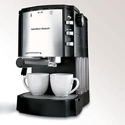 Hamilton Beach 40729 Espresso/Cappuccino Maker with Pod Holder