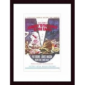 Journey to the Center of the Earth, Art Poster with Wood Frame, poster size: 11