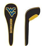 West Virginia Mountaineers College NCAA Logo Single Magnetic Golf Driver Headcover