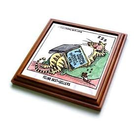 Cat Best Sellers - 8x8 Trivet With 6x6 Ceramic Tile by 3dRose LLC