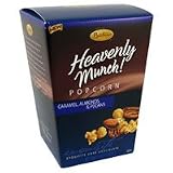 Bartons Heavenly Munch Indulgent Popcorn Dark Chocolate Toffee Almonds - 9 Oz / Pack, 6 Packs