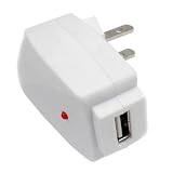 USB Travel Charger for Apple iPod, iPhone, iPod Shuffle 1st Generation, iPod Photo/iPod U2, iPod Mini
