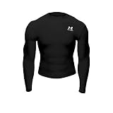 Men's Under Armour ColdGear Longsleeve Crew Neck Top - Black