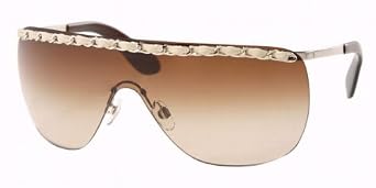 Click here to buy Chanel Sunglasses 4160Q SHINY SILVER  BROWN GRADIENT 12413 by Chanel.