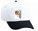 White Cap with climbing, rock, cartoon, climber, bird, animal, eagle