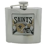 New Orleans Saints Team Logo Hip Flask