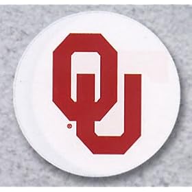 AutoCoaster ~ Oklahoma Sooners ~ Tile Drink Coaster for car cupholder by AbsorbaStone