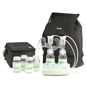 Ameda Purely Yours Carry All Breast Pump Traveler Backpack