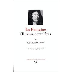 La Fontaine : Oeuvres compl�tes, tome 2