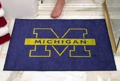 Michigan Wolverines 34x44.5 inch All-Star Rugs/Floor Mats