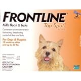 Frontline for Dogs 0-22 Lbs (orange) ~~ 3 month supply