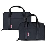 Bianchi Police Equipment 4451 Deluxe Pistol Case, Med., 10 in. for 5 in. Barrel, Blk.