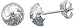 Sterling Silver Half Ball 5/16