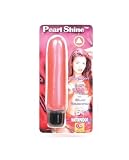 Golden Triangle Pearl Shines Waterproof Massager, 5, Smooth, Pink