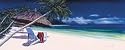 D. J Smith - Secluded Beach II Size 20x8 by D. J Smith. CANVAS with 1 1/2 inch bars. 20.00 inches width by 7.40 inches height. Highest Quality Art Poster Print